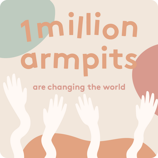 1 million armpits change the world!